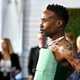 Image for article titled I Bow Down to Billy Porter's Butterfly Sleeves & Gigantic Pantsuit